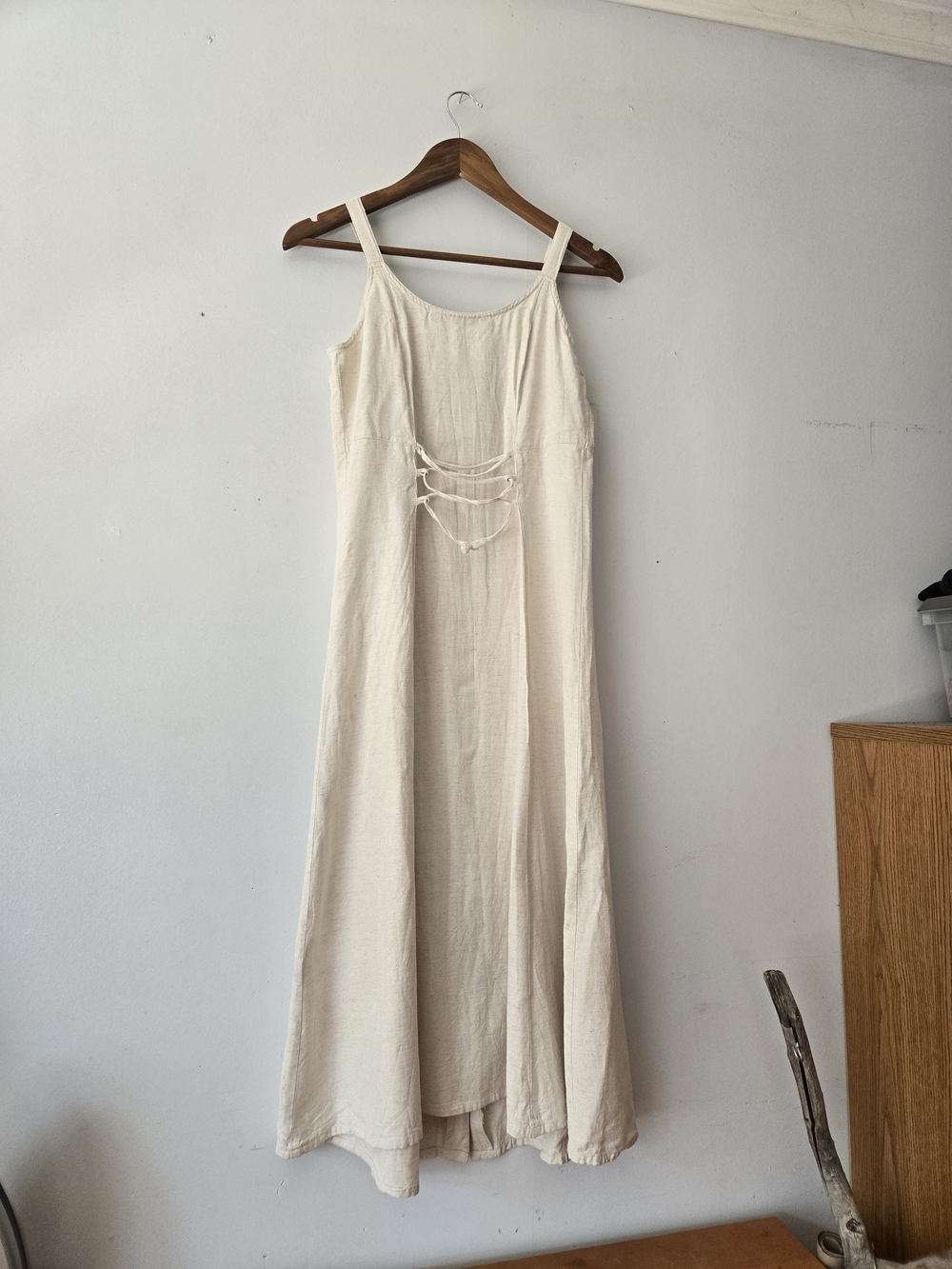 Eyelet Embroidered Button Down Dress - Picture 6 of 11